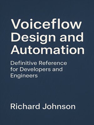 cover image of Voiceflow Design and Automation